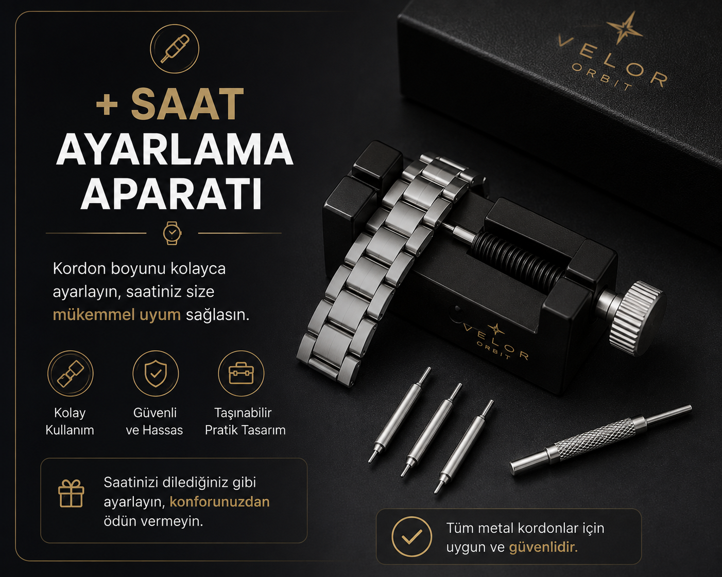 + Saat Ayarlama Aparatı