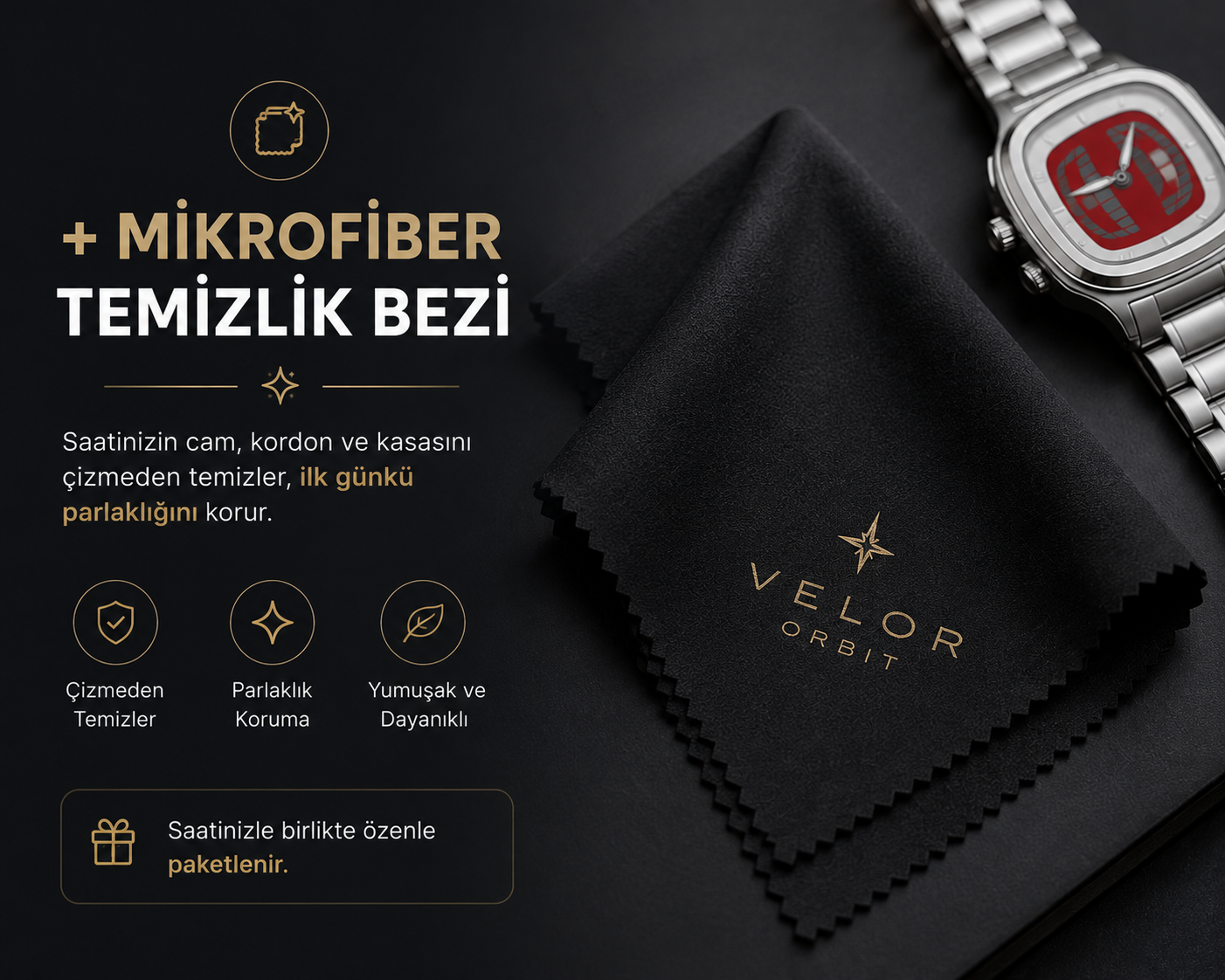 + Mikrofiber Temizlik Bezi